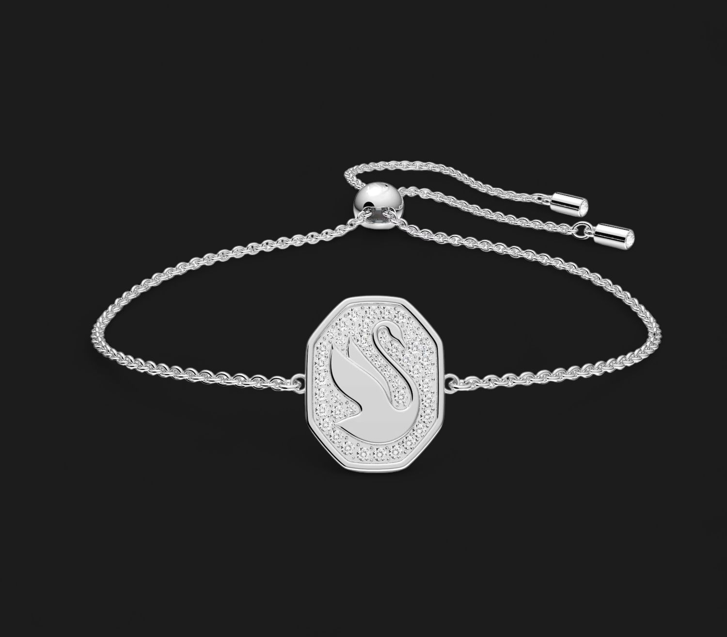 Signum Bracelet, Swan, White - 5621099
