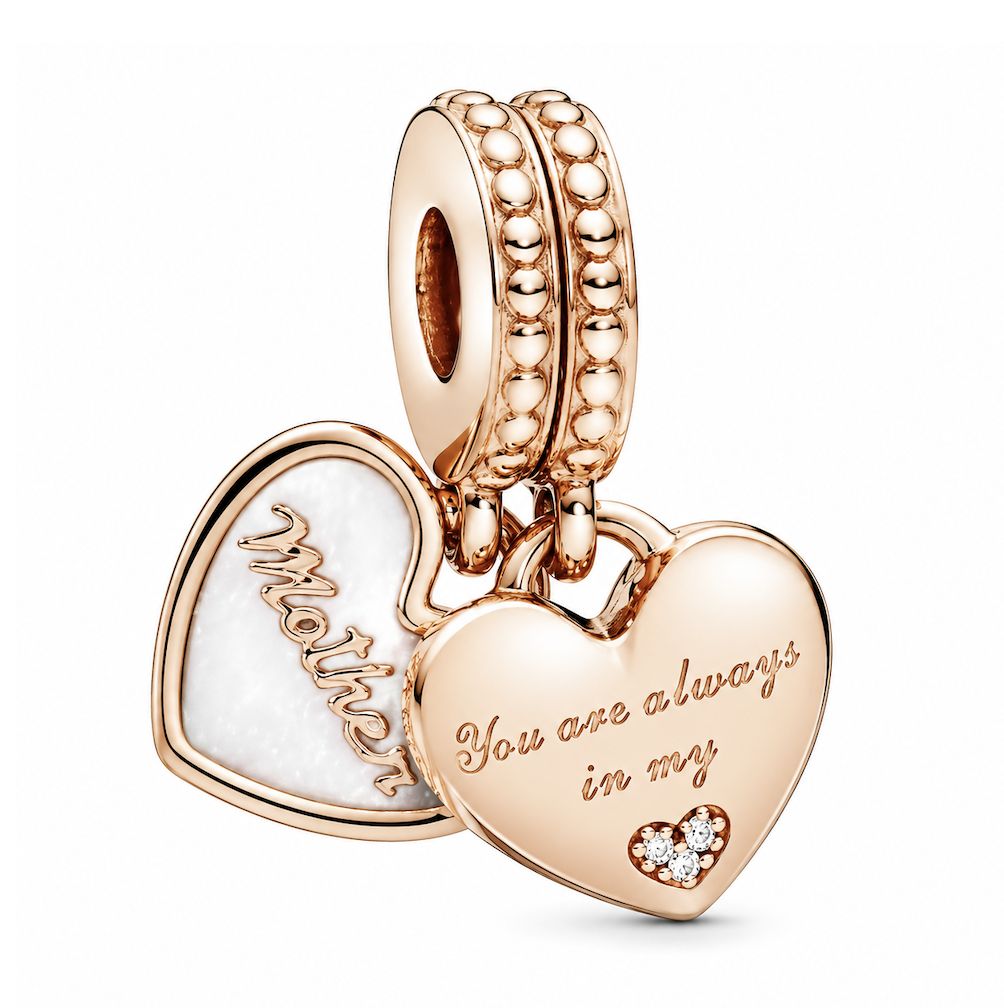 You're Always in My Heart Split Dangle Charm - 782072EN23
