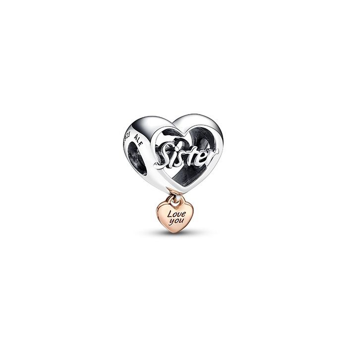 Love You Best Friend Heart Charm - 782244C00