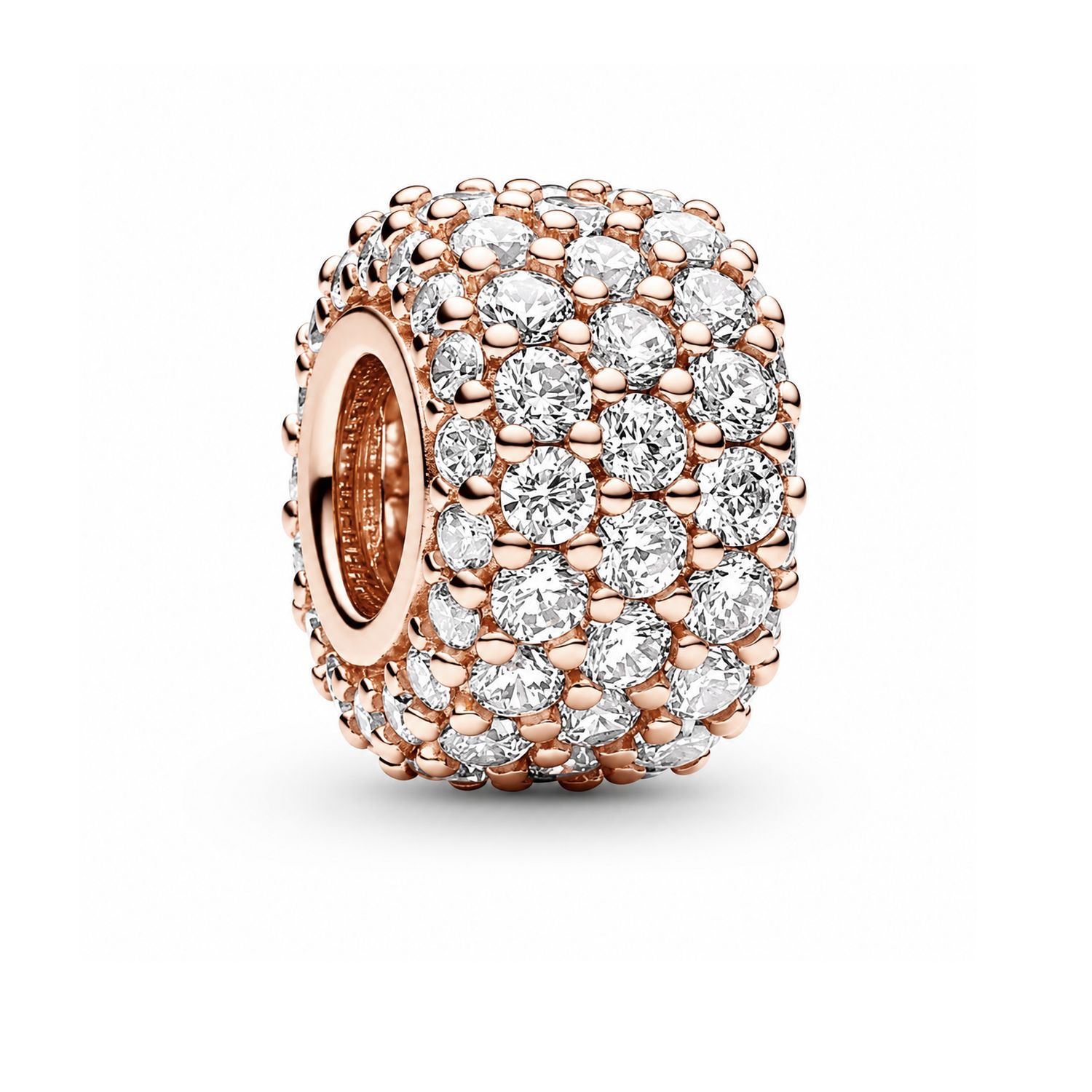 Sparkling Pavé Triple-Row Charm-782820C01