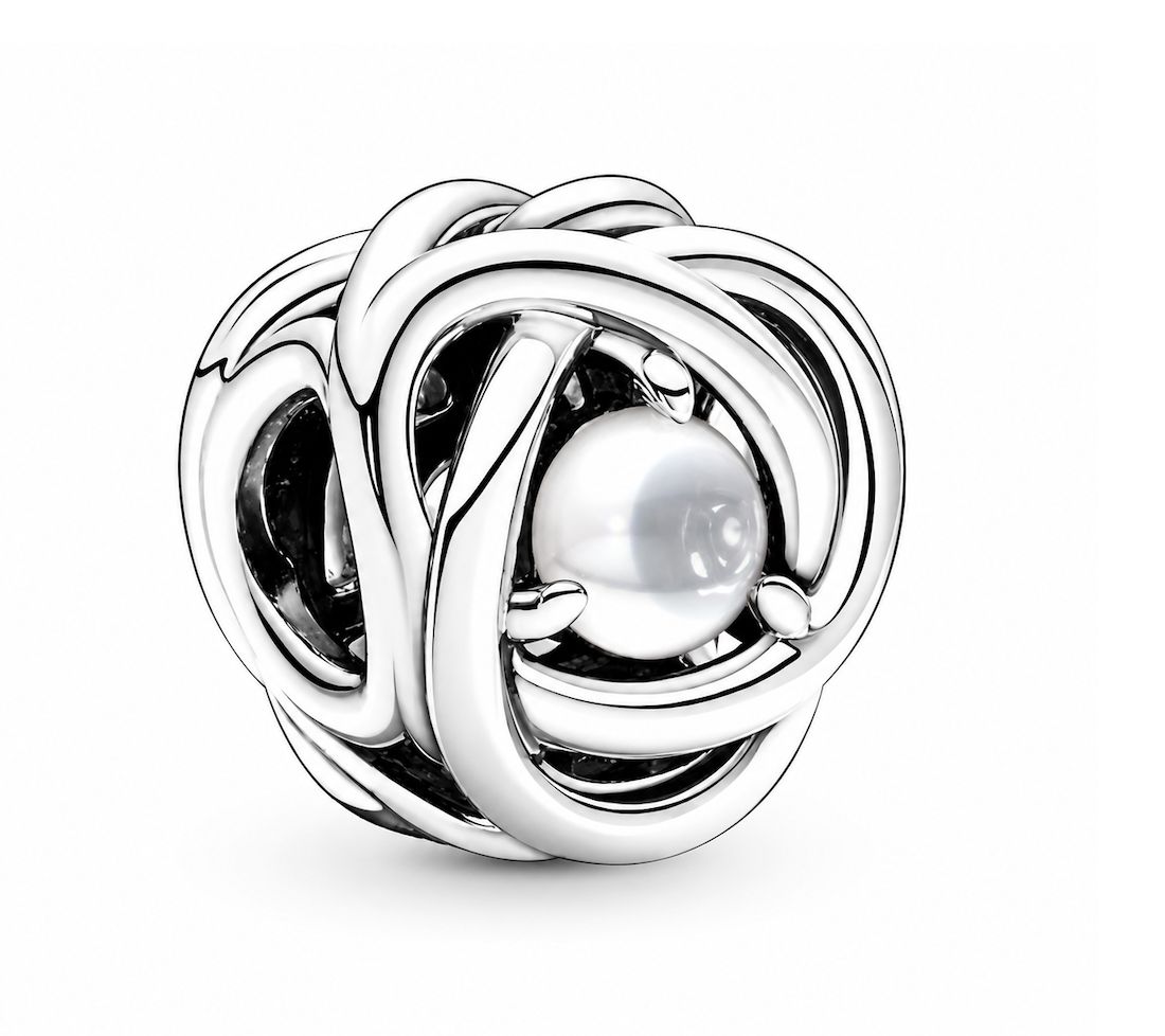 April Birthstone Eternity Circle Charm-790064C01