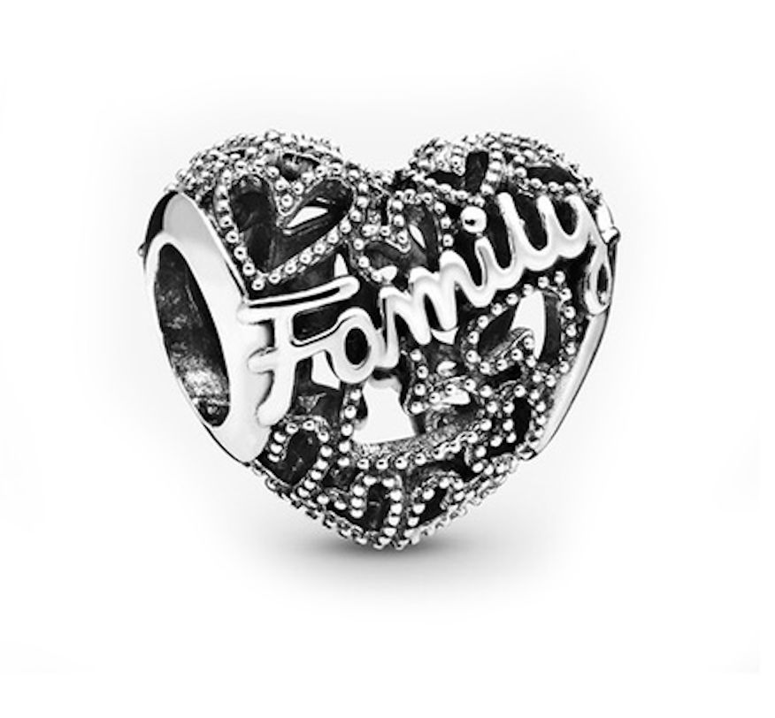 Family Heart Charm - 798571C00