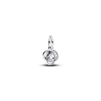 Clear Eternity Circle Dangle Charm - 793125C04