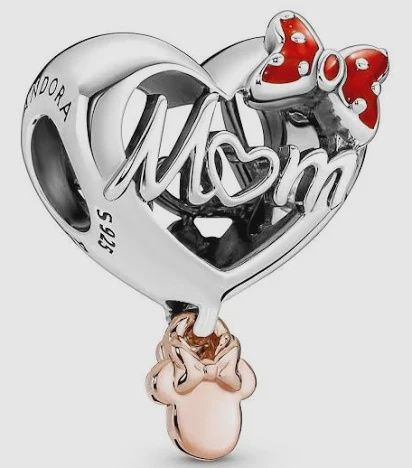 Disney Minnie Mouse Mum Heart Charm - 781142C01