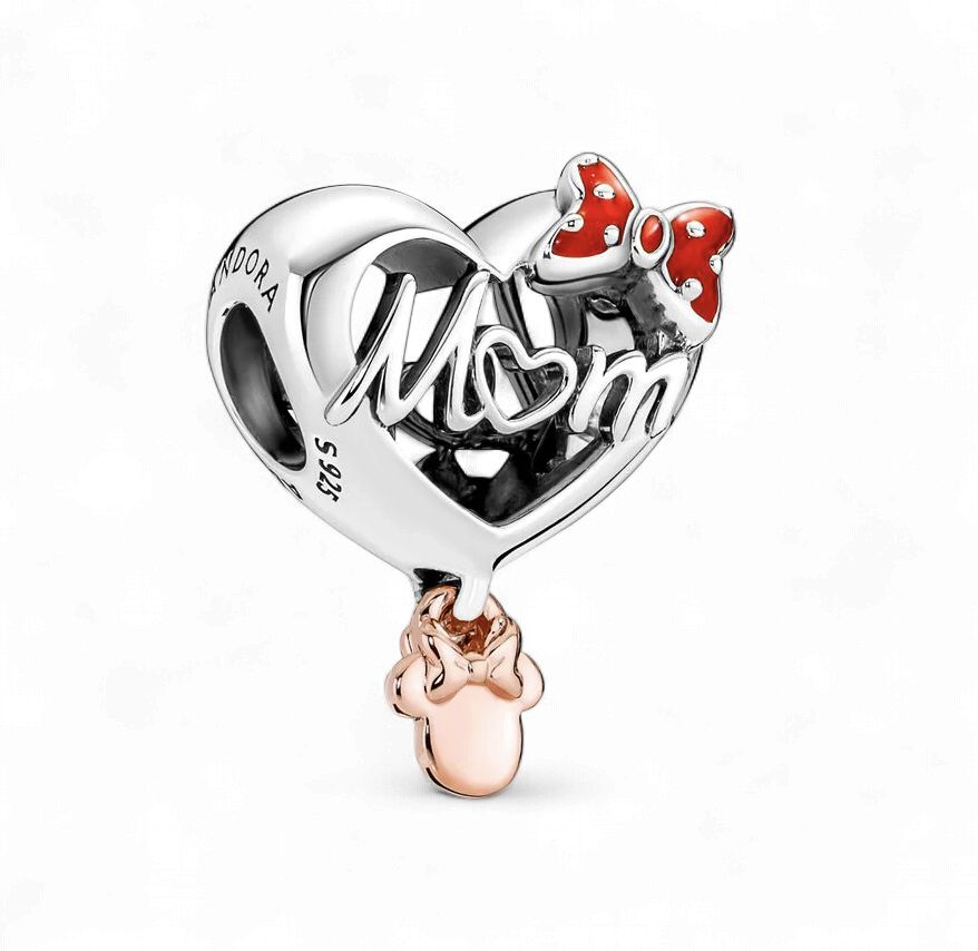 Disney Minnie Mouse Mum Heart Charm-781142C01