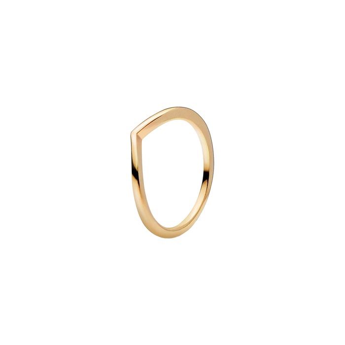 Polished Wishbone Ring - 168742C00
