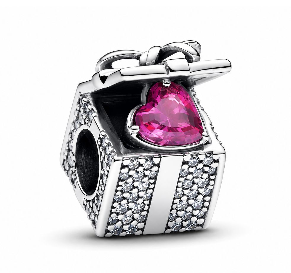 Sparkling Gift Box Charm-793603C01