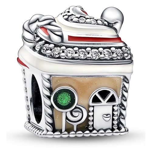 Festive Gingerbread House Charm - 792363C01
