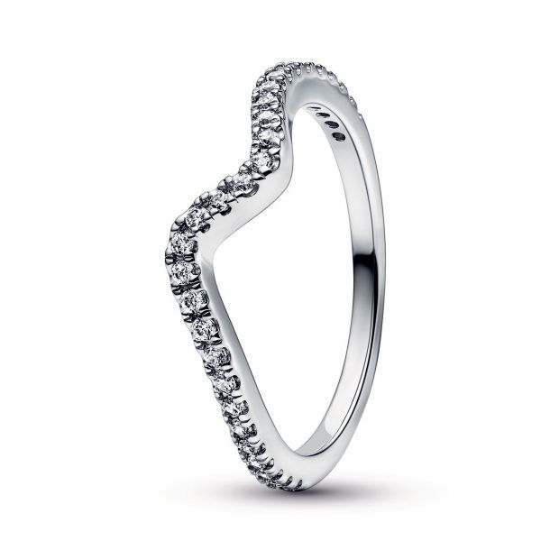 Sparkling Wave Ring - 192539C01
