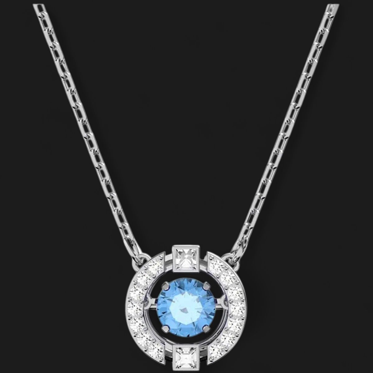 Una set Round cut, Blue-5279425