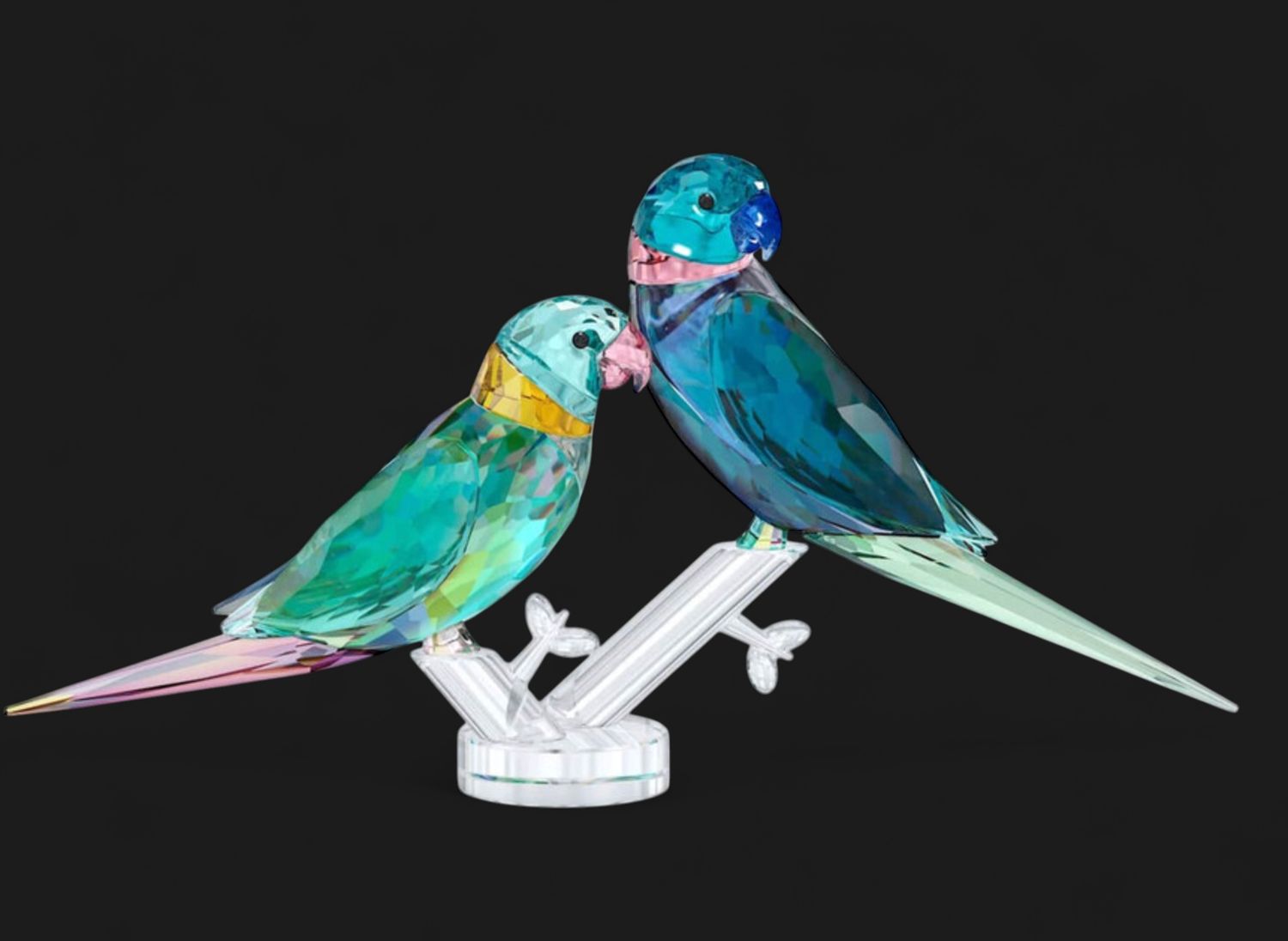 Jungle Beats Parakeet Couple (Fife &amp; Fifer)-5577124