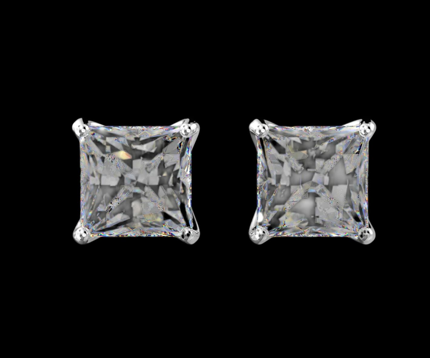 Attract Crystal Stud Earrings, Classic- 5537868
