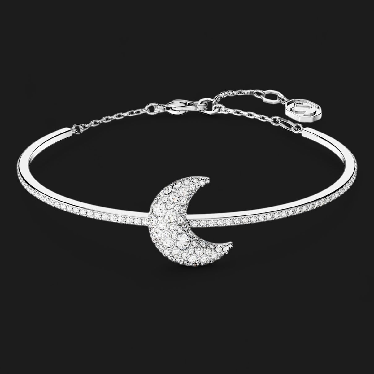 Luna Bangle Moon, White, 5666175