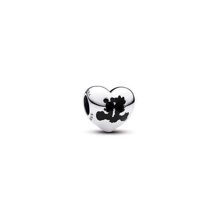 Disney Mickey Mouse &amp; Minnie Mouse Heart Charm - 793092C01