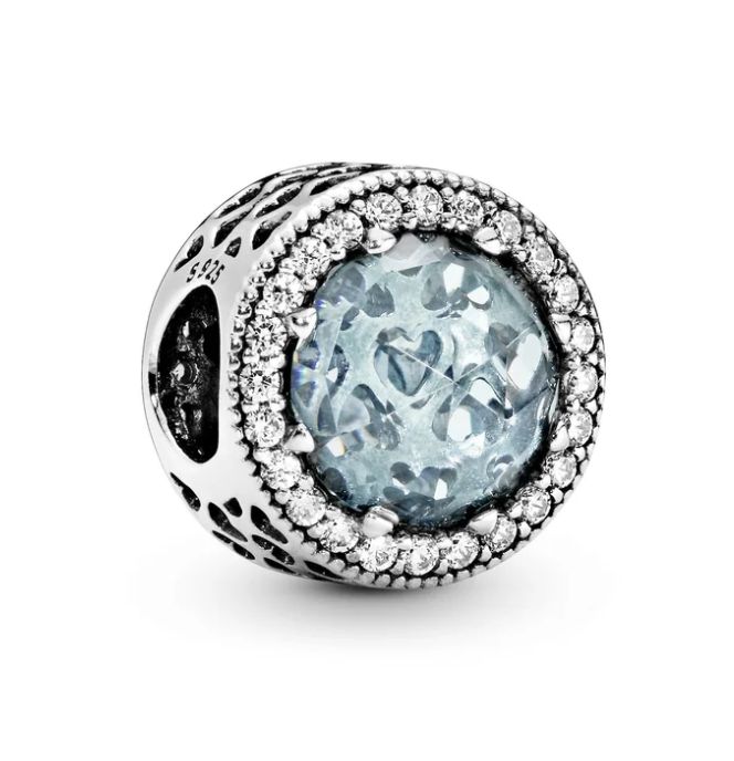 Sparkling Glacier Blue Charm -791725NGL