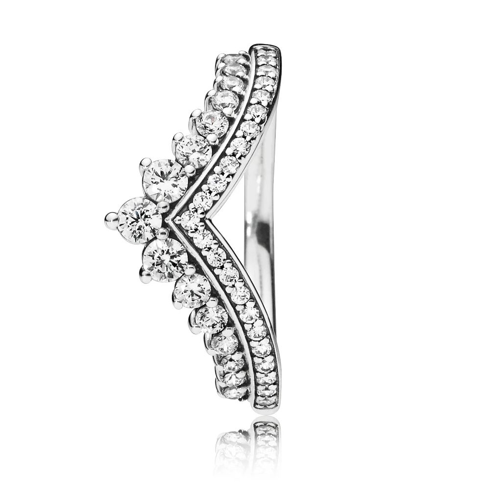 Princess Wishbone Ring-197736CZ