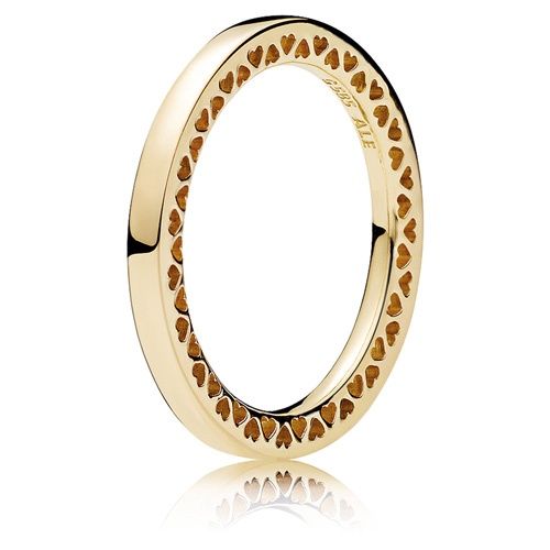 Pandora: 14KY Classic Hearts of Pandora 156238 (1.46g)
