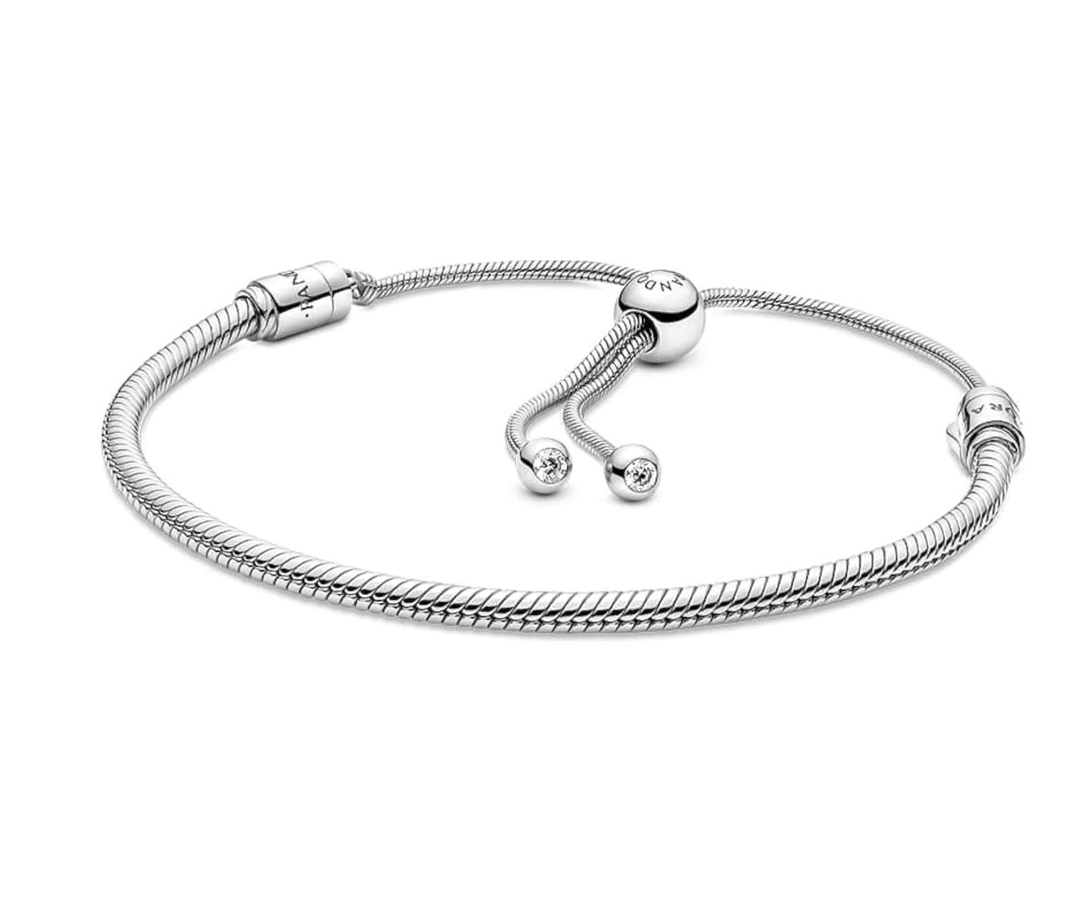 Pandora Moments Snake Chain Slider Bracelet - 599652C01-2