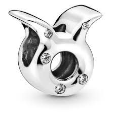 Sparkling Taurus Zodiac Charm - 798418C01