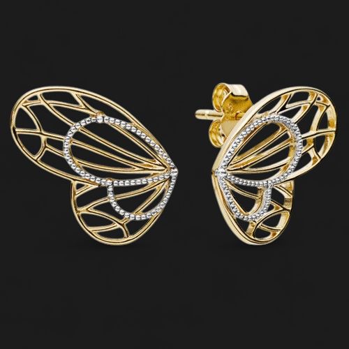 Openwork Butterflies Earrings Pandora
