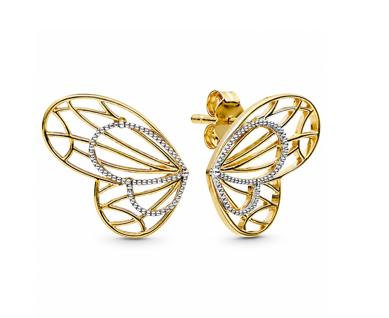 Openwork Butterflies Earrings Pandora