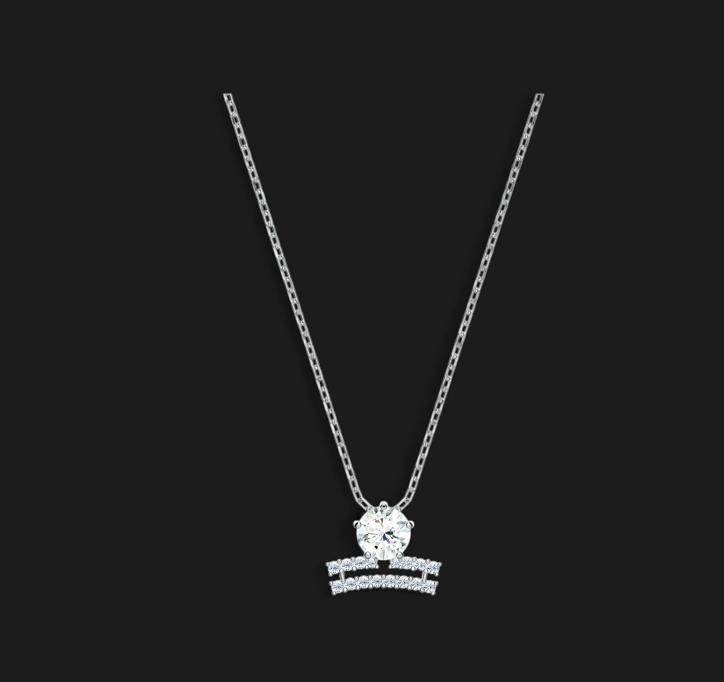 Zodiac II Pendant, Libra, White - 5563895