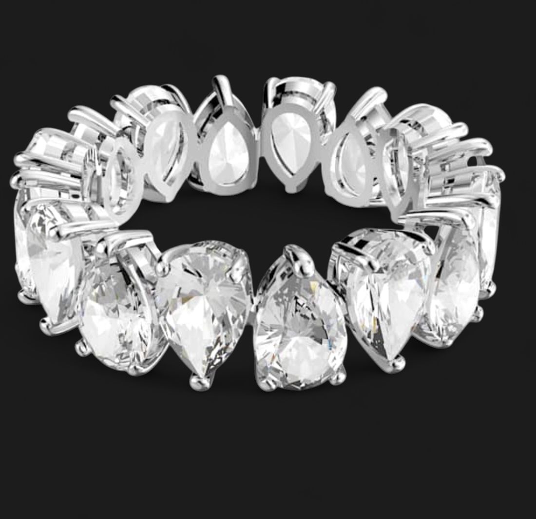 Matrix Vittore Drop cut, White Ring