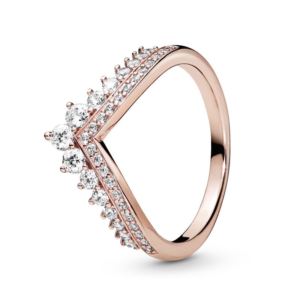Princess Wishbone Ring-187736CZ