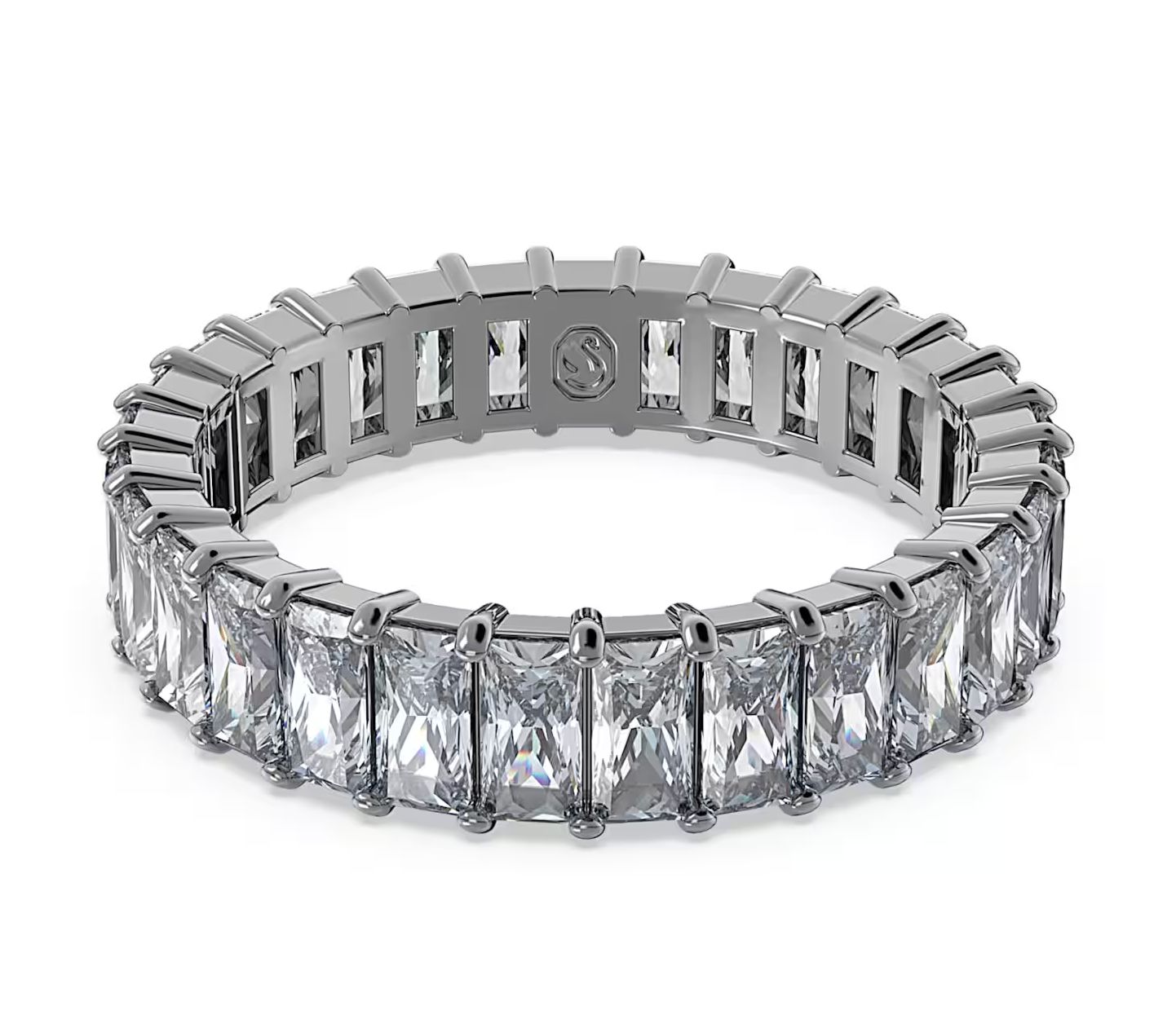 Matrix Ring, Baguette cut, Gray-5648917
