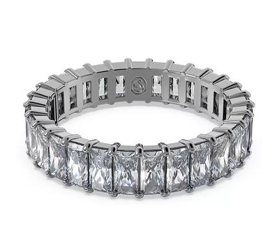 Matrix Ring, Baguette cut, Gray-5648917