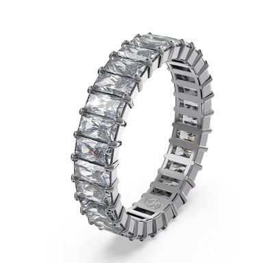 Matrix Ring, Baguette cut, Gray-5648917