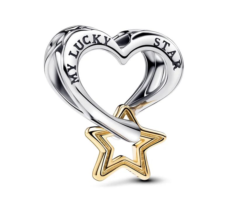 Lucky Star &amp; Heart Charm-763513C00