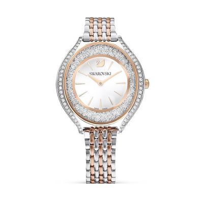 Crystalline Aura Quartz White Dial Two-Tone  Watch - 5644075