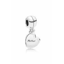 Mother &amp; Son Heart Split Dangle Charm - 797777EN16