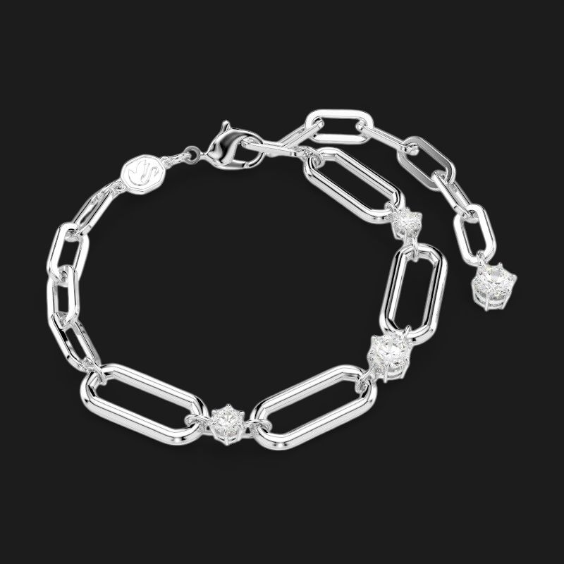 Constella Bracelet, Chain, White, Size M-5689657
