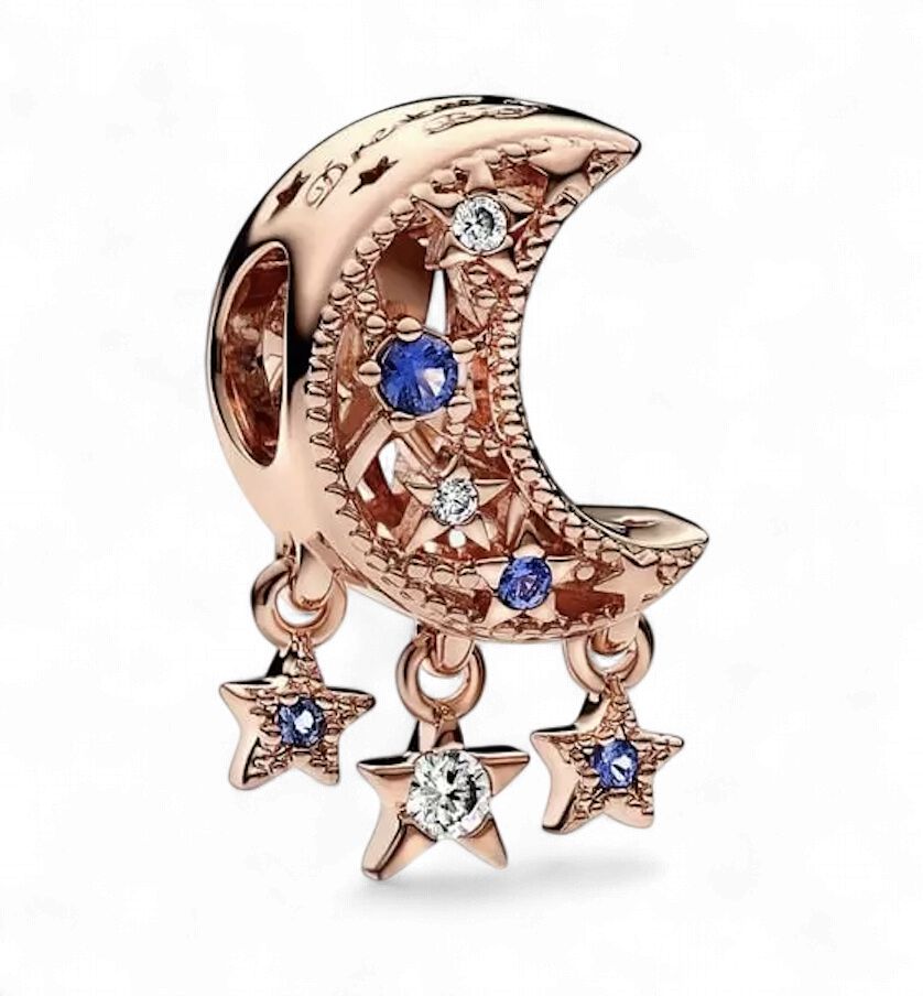 Star &amp; Crescent Moon Charm-789643C01