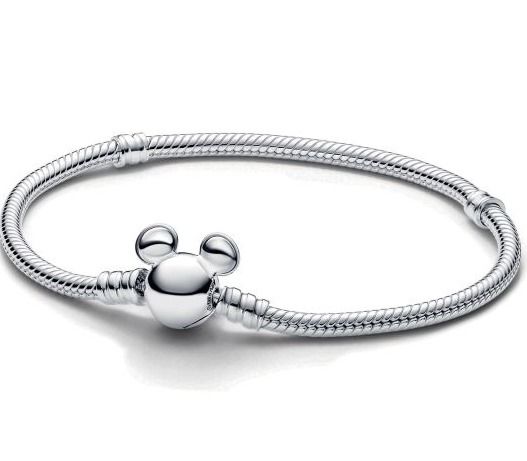 Disney Mickey Mouse Clasp Moments Snake Chain Bracelet-593061C00