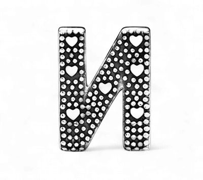 Letter N Alphabet Charm-797468
