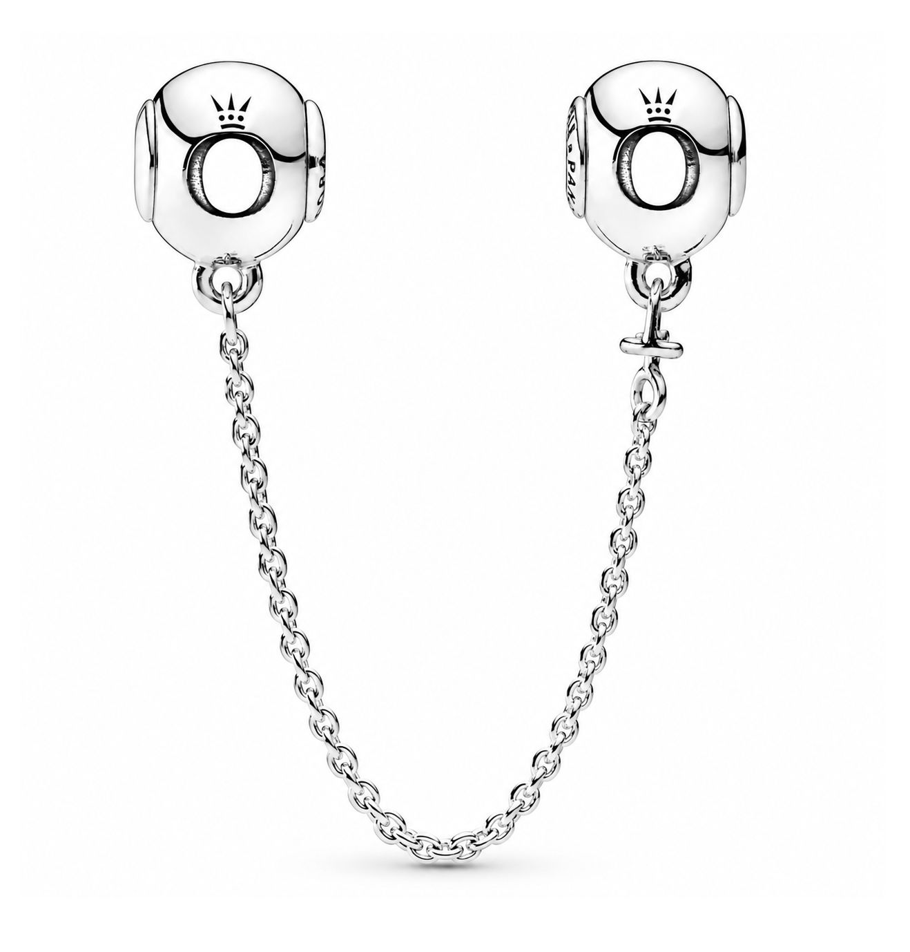 Crown O Safety Chain Charm-796077-05