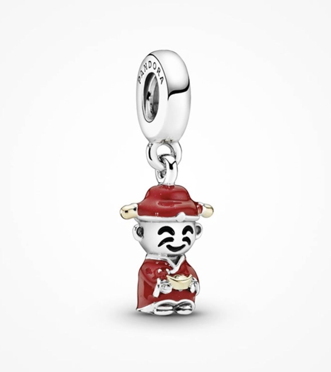 Chinese God of Wealth Dangle Charm - 796565ENMX