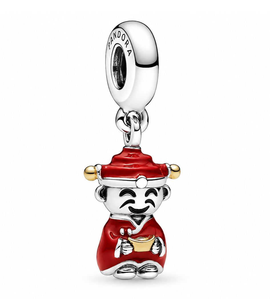 Chinese God of Wealth Dangle Charm - 796565ENMX