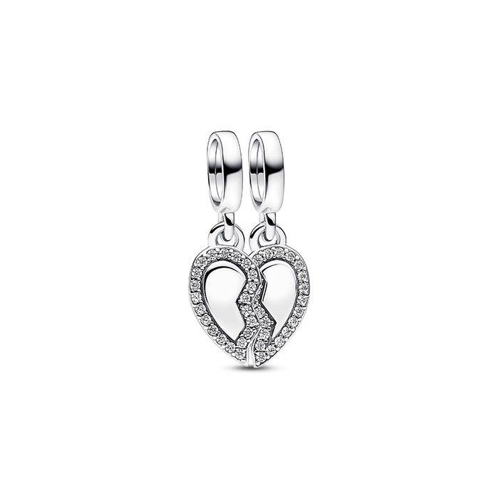Friends Splittable Heart Dangle Charm - 792743C01