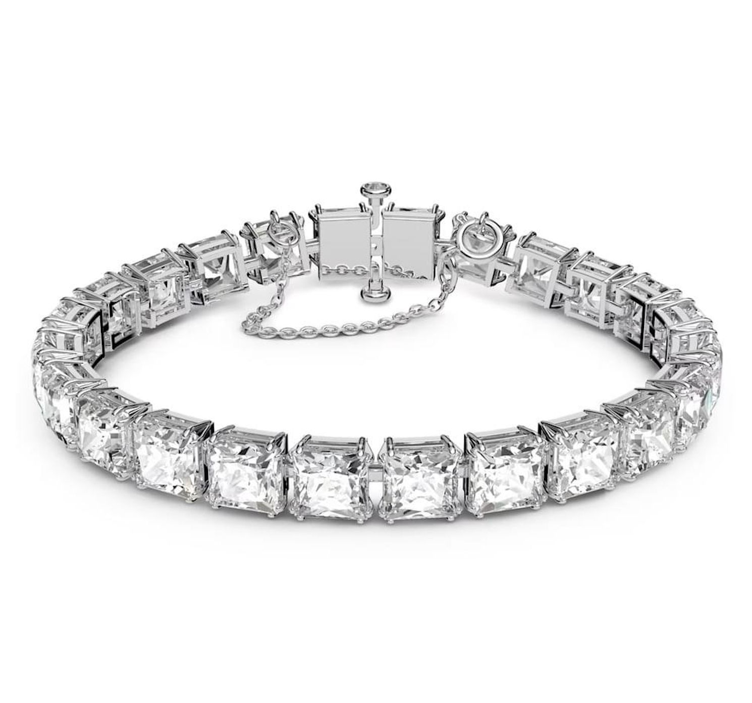 Millenia Bracelet Square Cut, White-5599202