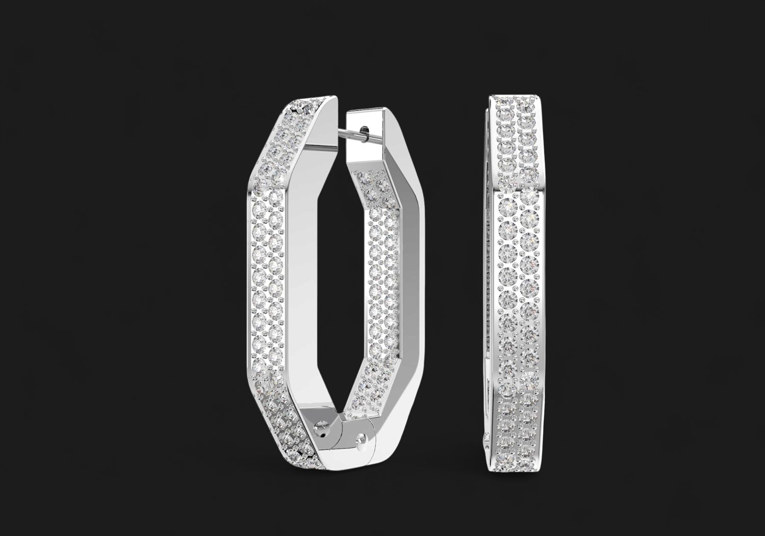 Dextera Hoop Earrings - 5618308