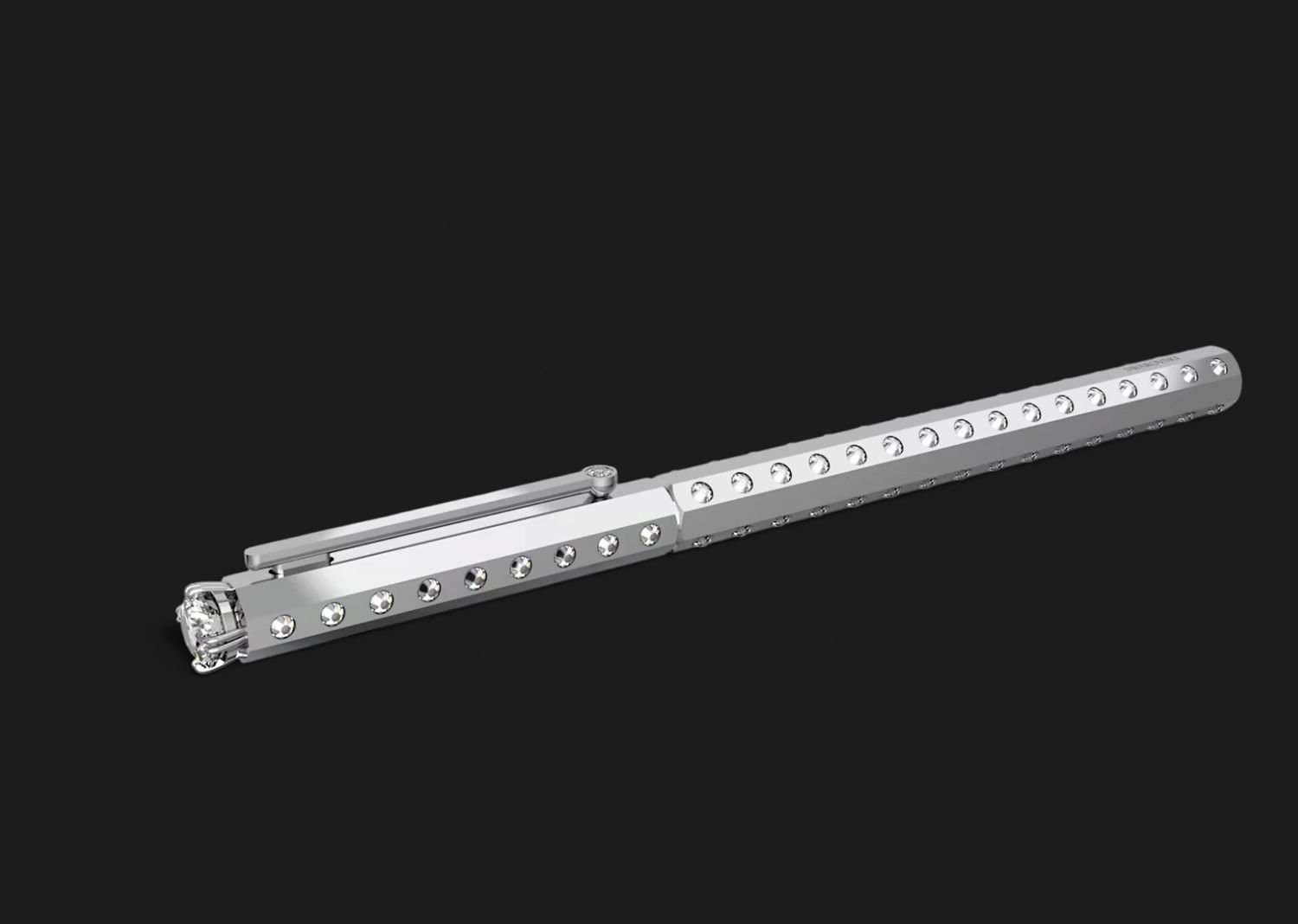 Ballpoint Pen Statement, Silver-Tone, Chrome Plated -5627168
