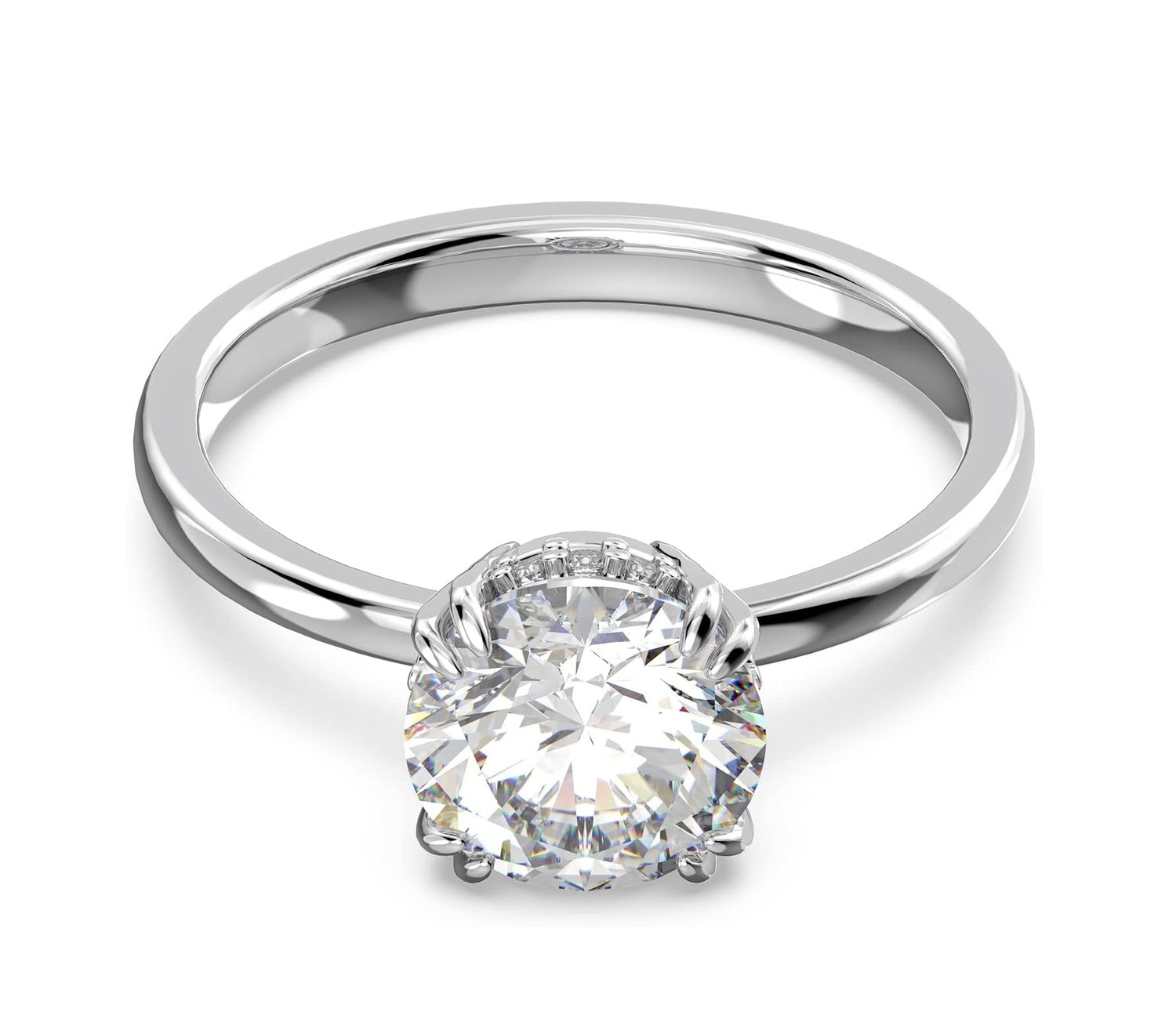 Constella Cocktail Ring, Round Cut, White-5638529