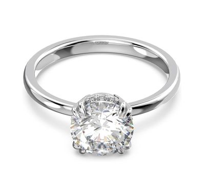 Constella Cocktail Ring, Round Cut, White-5638529