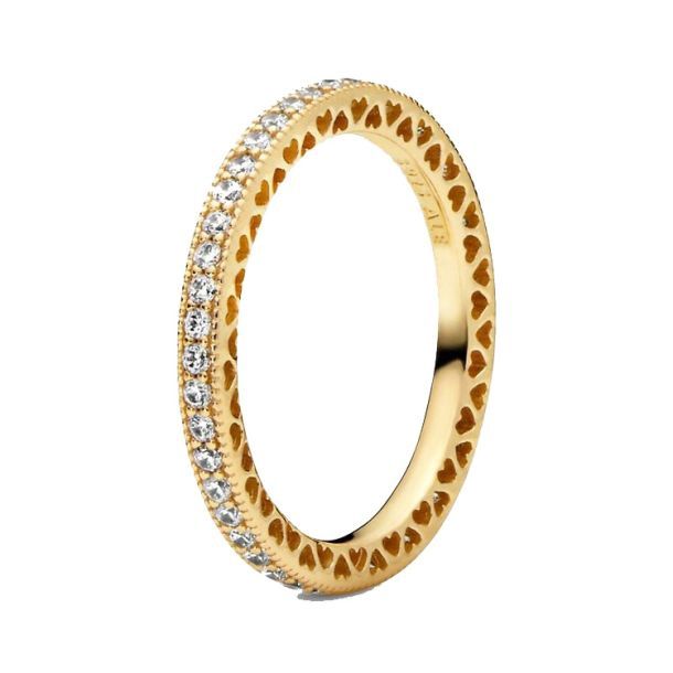 Sparkle &amp; Hearts Ring - 168655C01