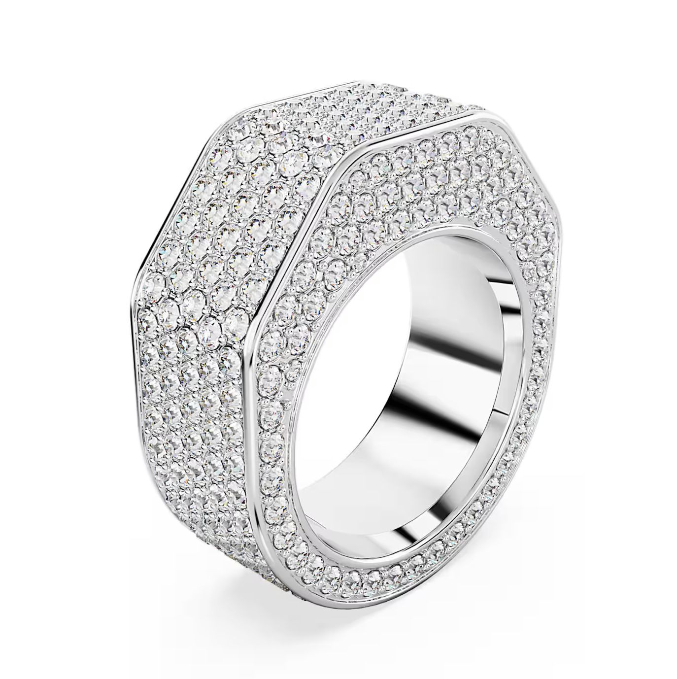 Dextera Pave Cocktail Ring, Size: 58