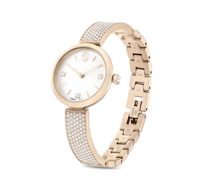 Illumina Watch Swiss Made, Metal Bracelet, Gold Tone, Champagne Gold- 5671196